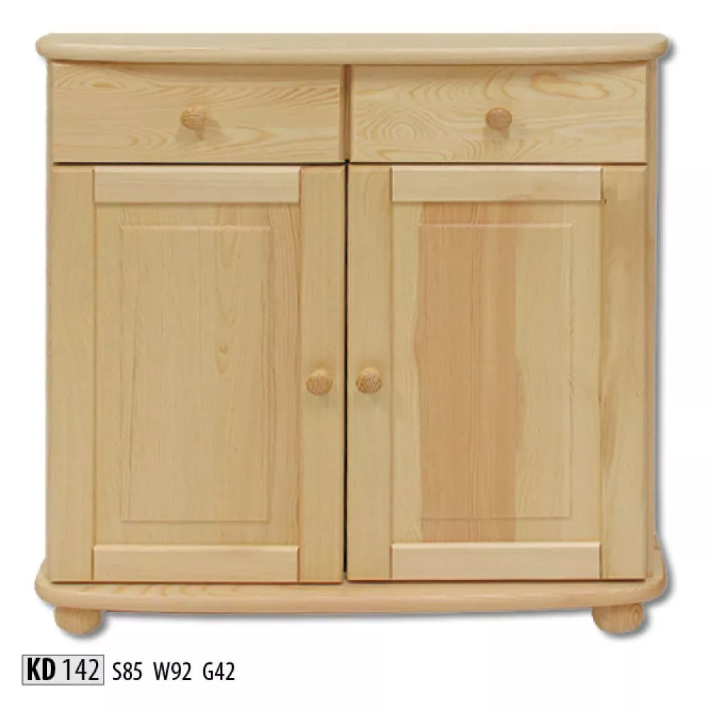 Kumode KD 142 · Priede · 85 × 42 × 92 cm
