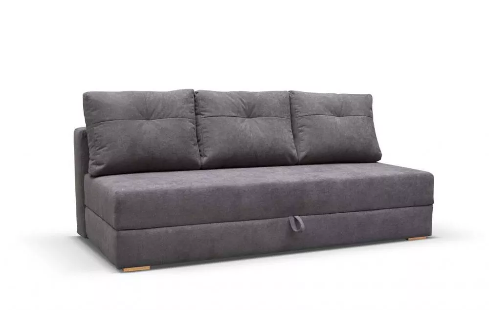 Dīvāns Dafne standard · Pelēks · 99 × 203 × 92 cm
