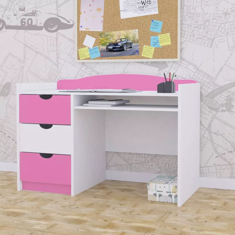 Bērnu rakstāmgalds Classic B05 Maksimālais augstums: 89 cm, · 125 × 75 × 60 cm