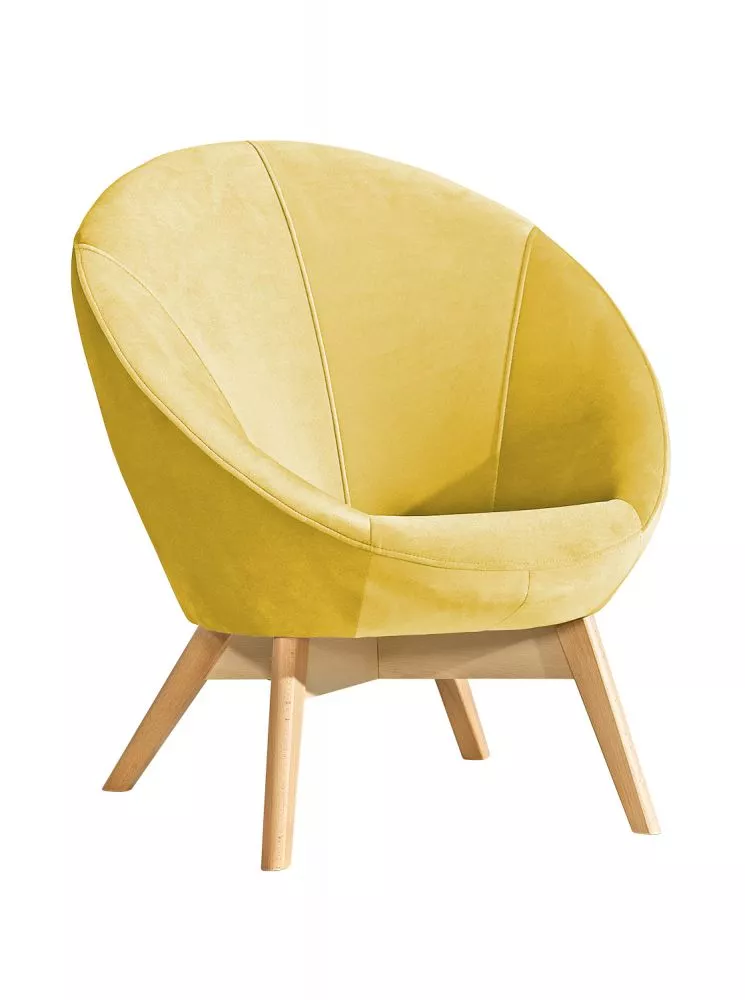 Krēsls Patio standard · Dzeltens · 89 × 80 × 89 cm