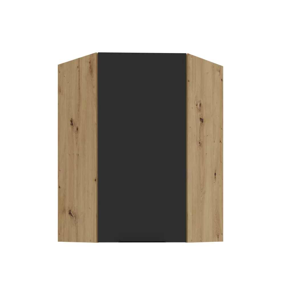 Virtuves skapis Aria Black 60x60 GN-90 1F