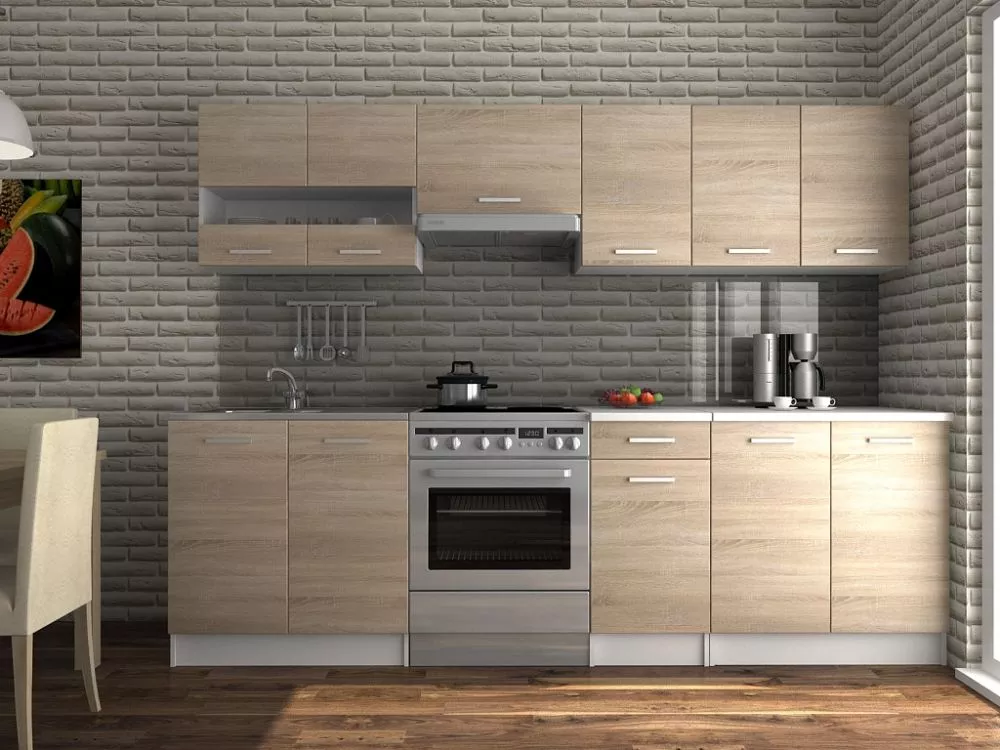 Virtuves komplekts Luiza 3 260 Materiāls : LKSP + finieris,