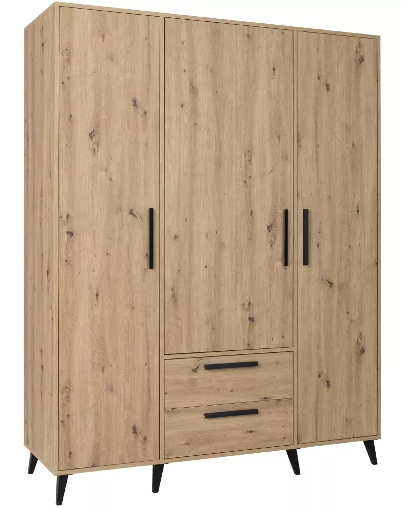 Skapis Arti A1 · Ozols artisan · 150 × 53.6 × 195.2 cm