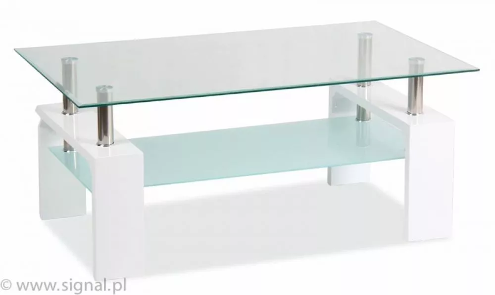 Žurnālgalds Lisa Basic 2 Korpusa krāsa: caurspīdīgs, · 100 × 60 × 55 cm