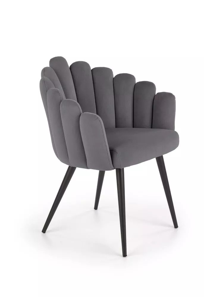 Krēsls K-410 · Pelēks · 85 × 62 × 62 cm
