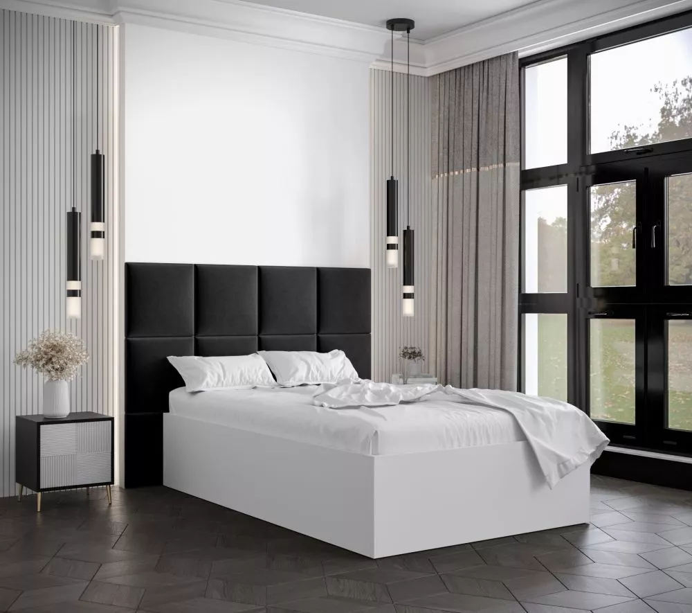 Gulta Bella 4 ar stelāžu Guļamvietas platums: 120 cm, Korpusa krāsa: balts, Guļamvietas garums: 200 cm, stelāžas tips: k