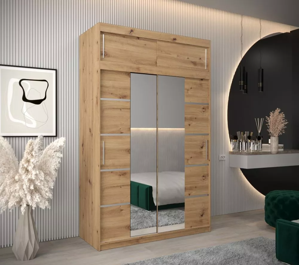Skapis Verona 4 Premium · Ozols artisan · 150 × 62 × 240 cm