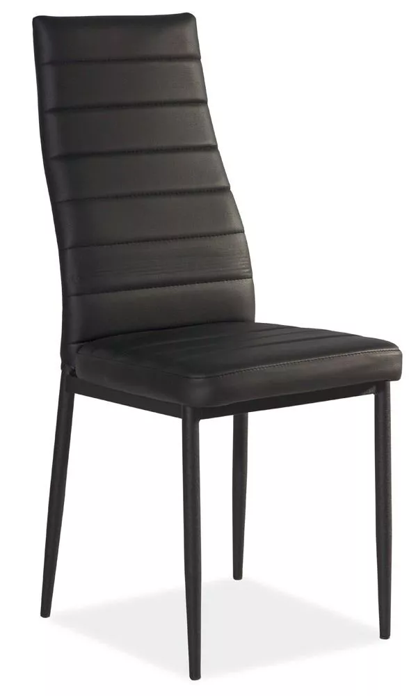 Krēsls H-261 CK · Melns · 96 × 40 × 38 cm