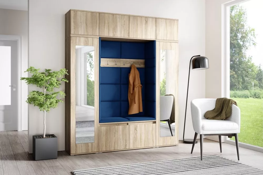Apavu plaukts Emi 32 Trinity Korpusa krāsa: sonoma, · 190 × 225 × 40 cm