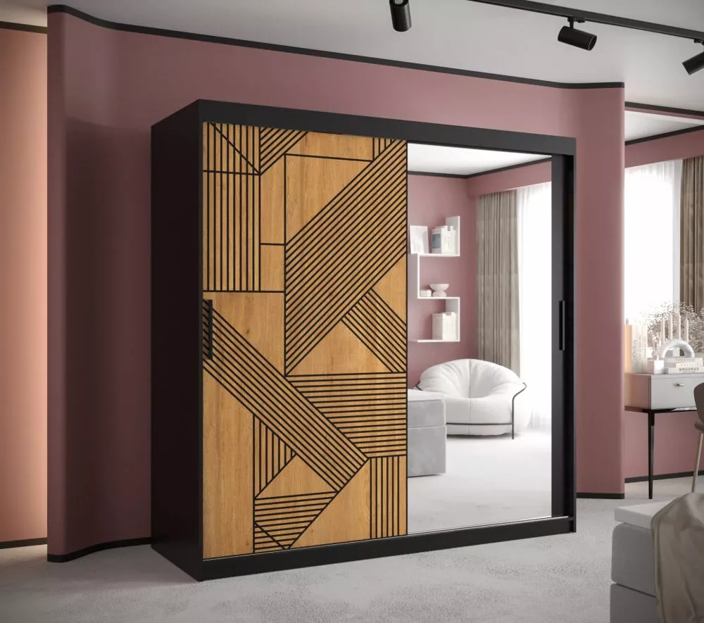 Skapis Florencja Modern 2 · 180 × 62 × 200 cm