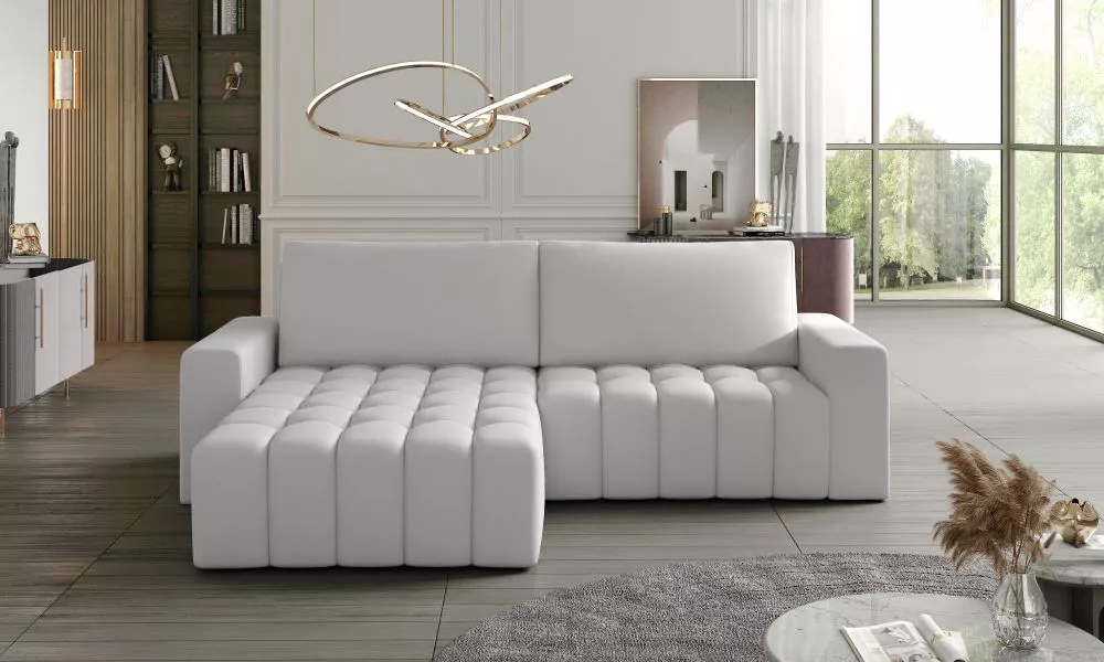 Dīvāns Bonett Standard · Balts · 160 × 245 × 85 cm