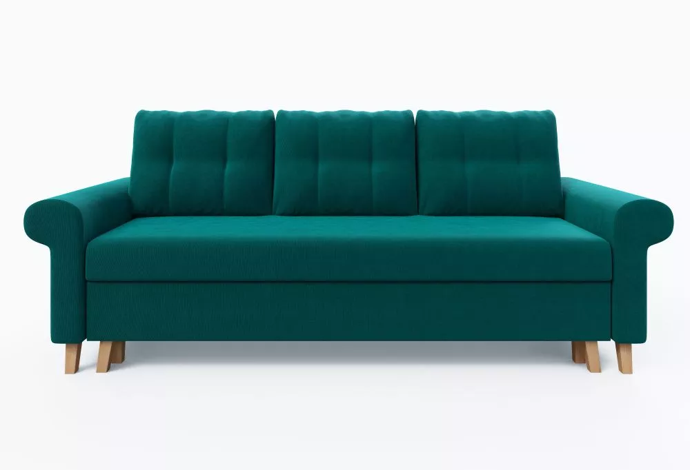 Dīvāns Oslo Sofa standard · Tirkīzs · 90 × 240 × 90 cm