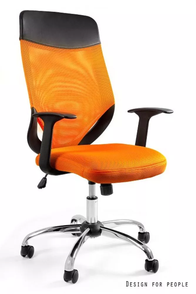 Datorkrēsls Mobi Plus Sēdvietas platums: 49 cm, · Oranžs · 62 × 49 × 107 cm