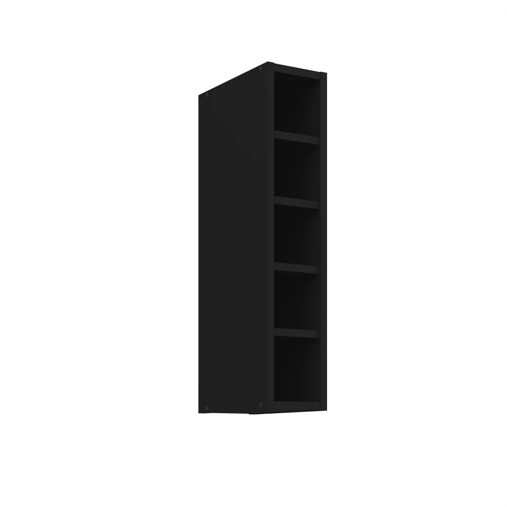 Virtuves skapis Aria 15 G-72 OTW · Melns