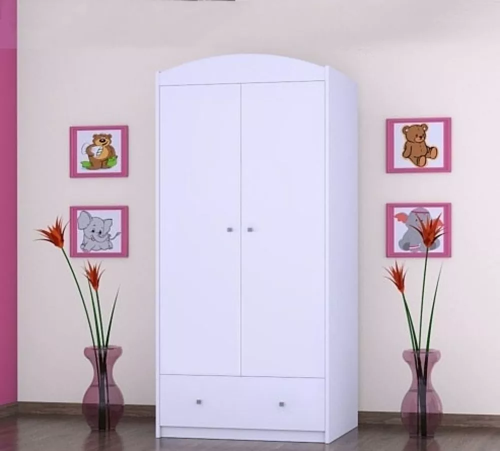 Bērnu skapis Happy SZ08-A · 88 × 54 × 187 cm