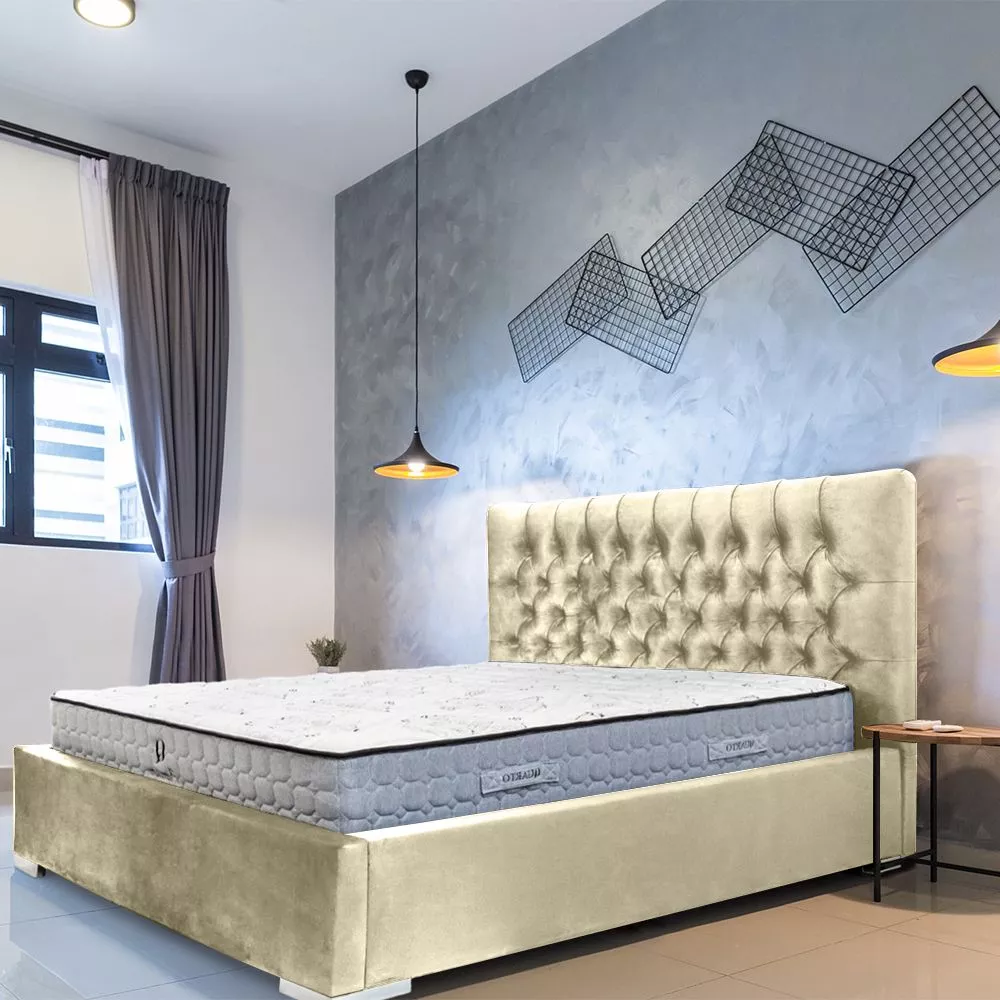 Gulta Chester Monolith Standard ar stelāžu Guļamvietas platums: 180 cm, Guļamvietas garums: 200 cm, stelāžas tips: koka,