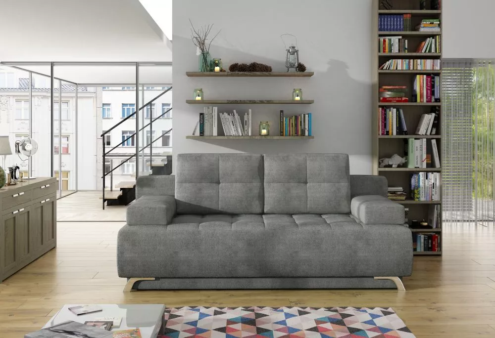 Dīvāns Oslo Premium Standard · Antracīts · 94 × 197 × 90 cm
