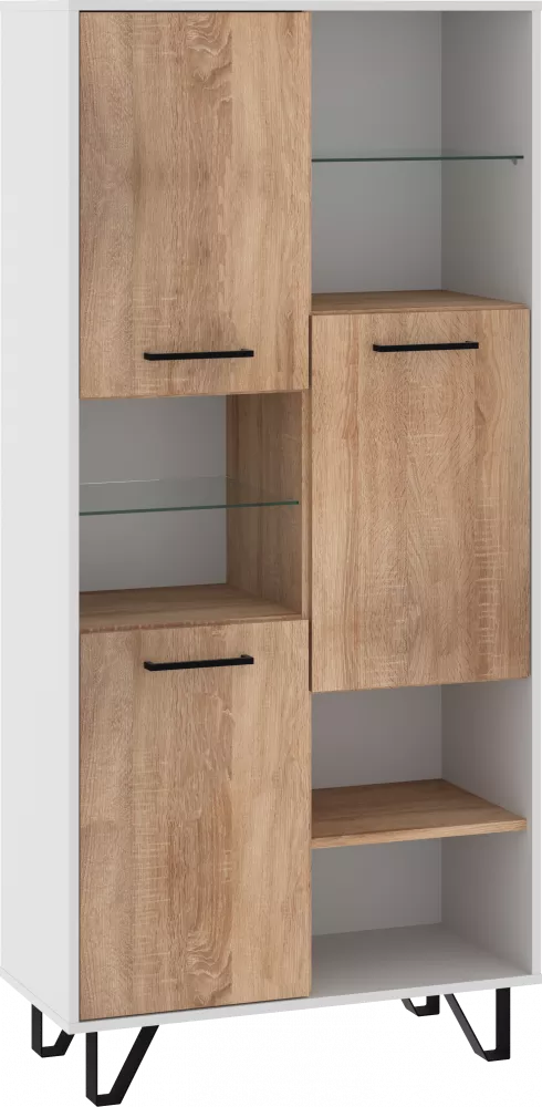 Sekcija Boss BOS-11 Korpusa krāsa: balts, · 80 × 39 × 170 cm