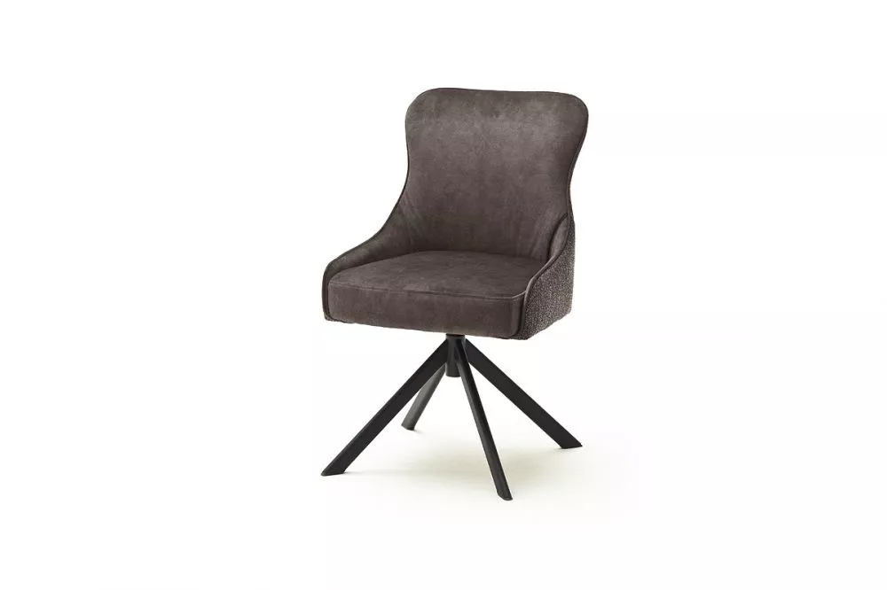 Krēsls Sheffield A Oval Black Standard · Kapučino · 87 × 53 × 64 cm