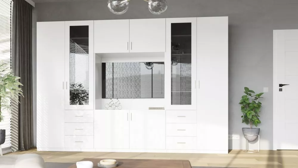 Sekcija Livio M Korpusa krāsa: balts, · 320 × 220 cm