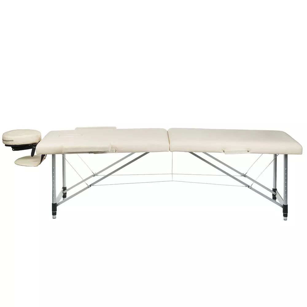 Kosmetologu kušete BS-723 · Krēma · 60 × 185 × 60 cm