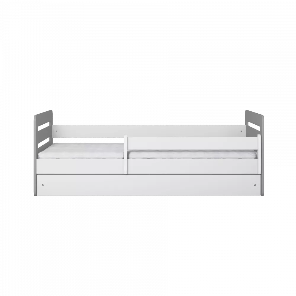 Bērnu gulta Tomi Mix ar stelāžu Guļamvietas platums: 80 cm, Guļamvietas garums: 180 cm, · 90 × 184 × 65 cm