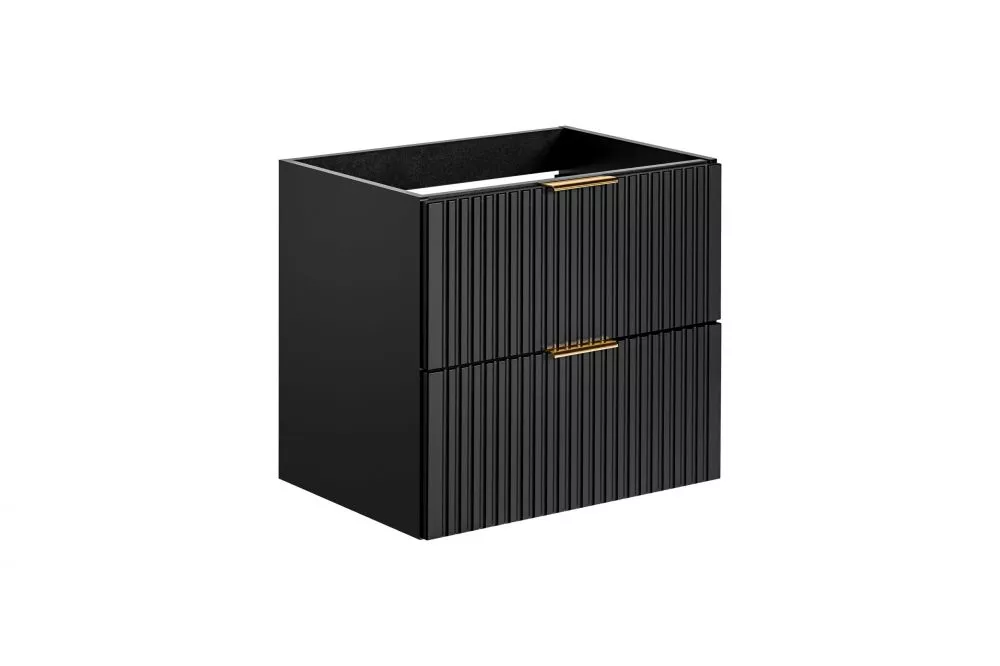 Vannas istabas skapītis Adel Black 82-60 · Melns · 60 × 57 × 46 cm