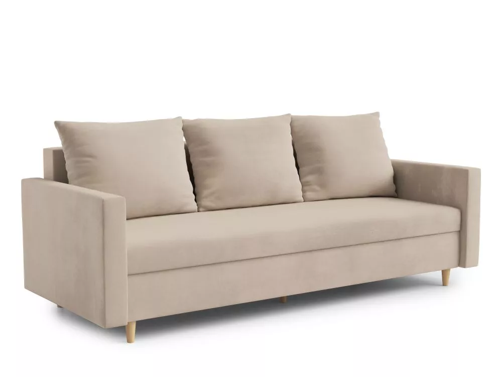 Dīvāns Alma Standard · Krēma · 90 × 222 × 98 cm