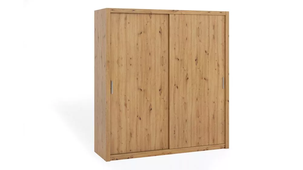 Skapis Bono BO SZ · Ozols artisan · 200 × 62 × 215 cm