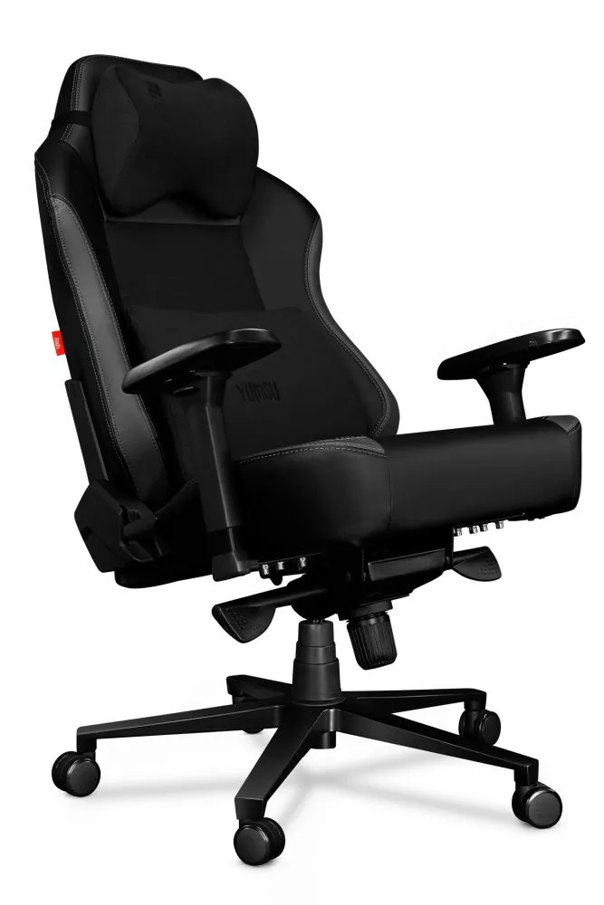Datorkrēsls Yumisu 2051 Eco Sēdvietas platums: 55 cm, · Melns · 70 × 70 × 125 cm