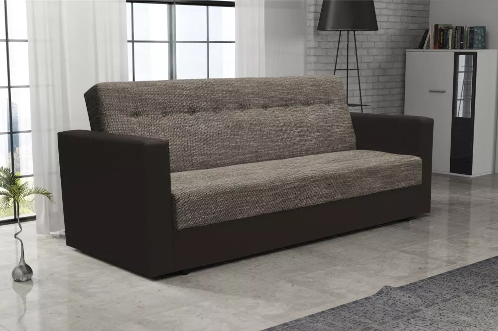 Dīvāns Wind Standard · Brūns + tumši brūns · 85 × 216 × 85 cm