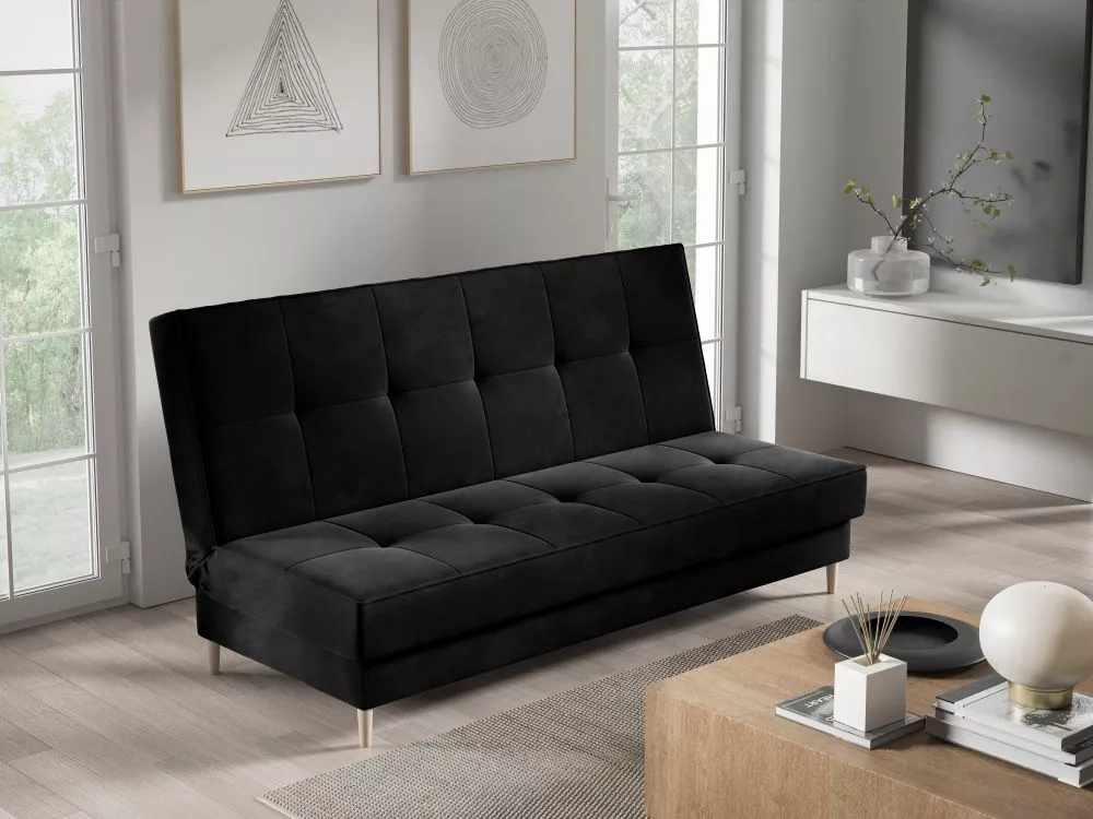 Dīvāns Sofa Bed 181 standard · Melns · 90 × 200 × 93 cm