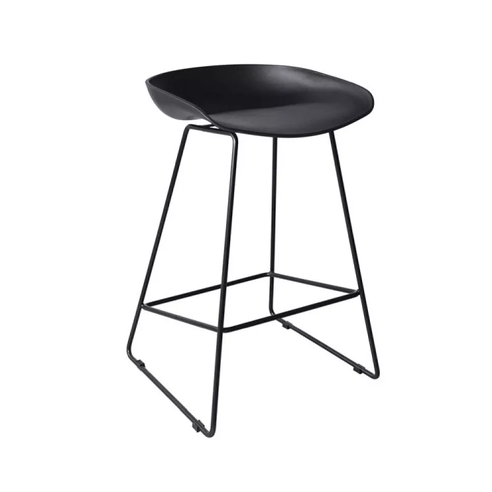 Krēsls Club Black · Melns · 62 × 45 × 43 cm