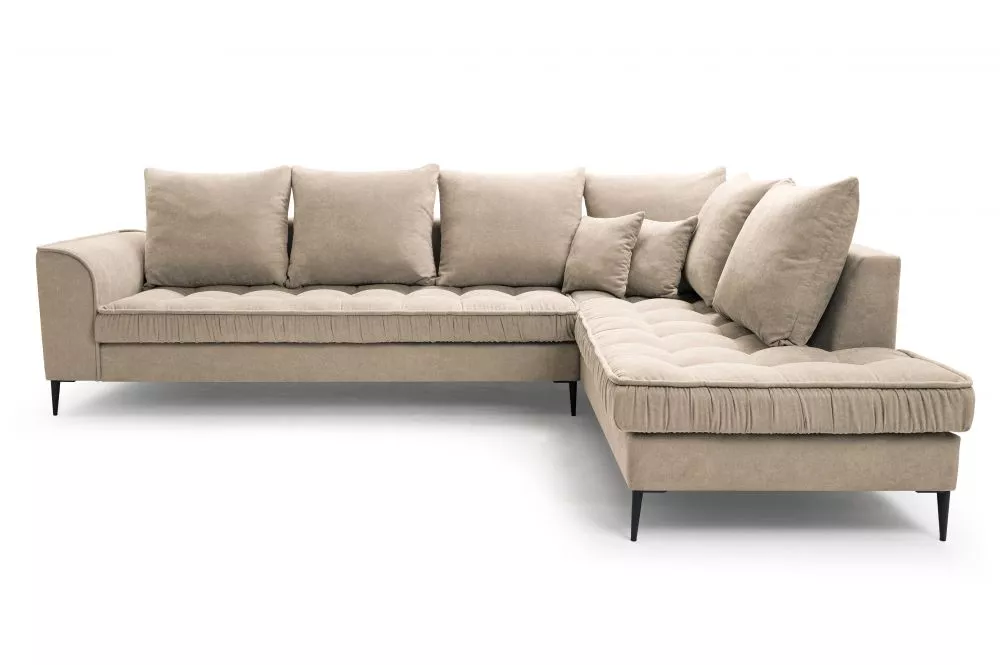 Dīvāns Lena Premium Standard · Gaišais krēms · 227 × 306 × 80 cm