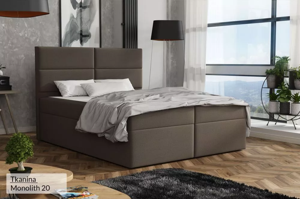 Gulta Zeo Standard Guļamvietas platums: 80 cm, Guļamvietas garums: 200 cm, · Brūns · 82 × 210 × 120 cm