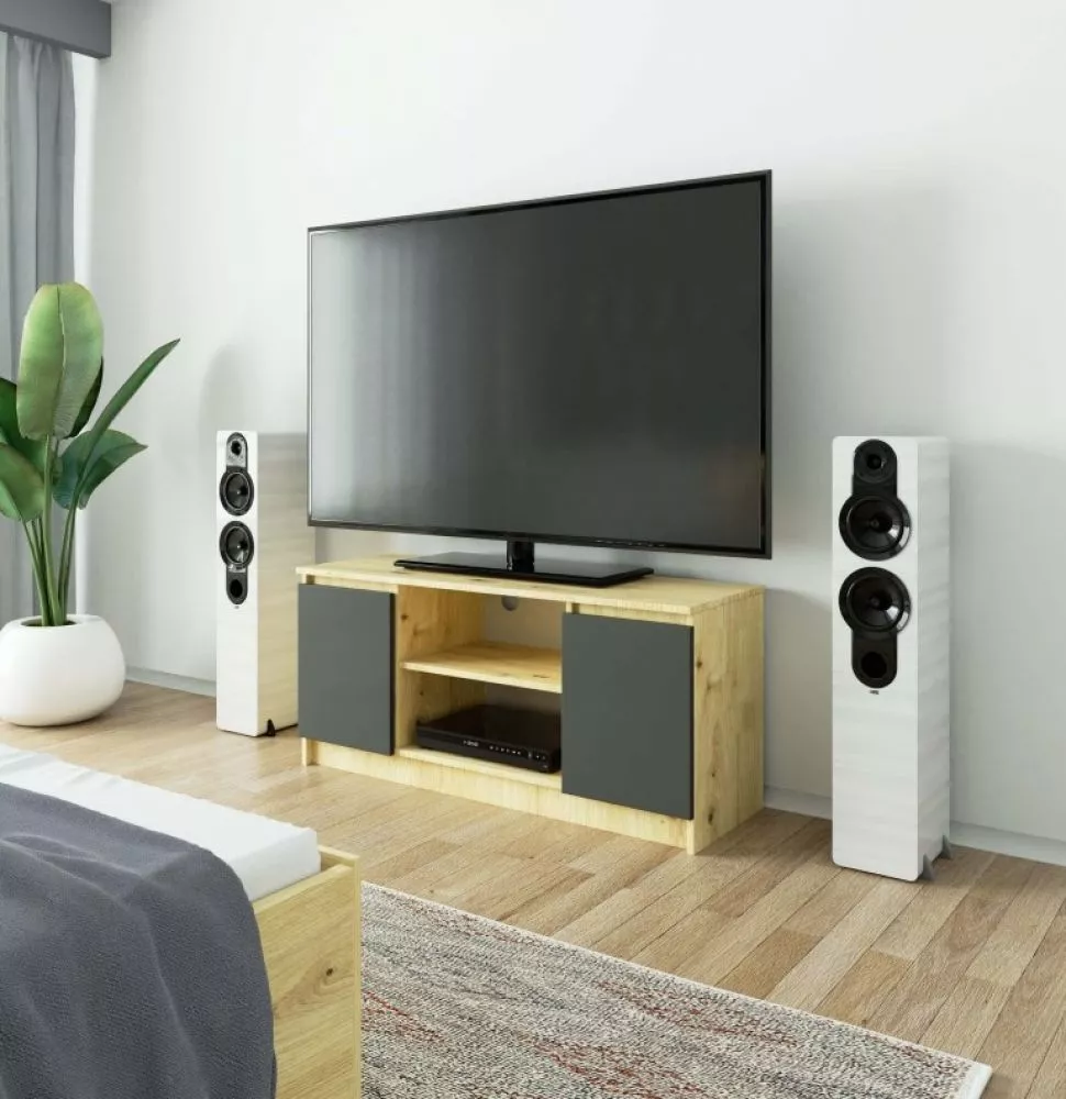 TV tumba RTV 2D1P · 120 × 40 × 55 cm