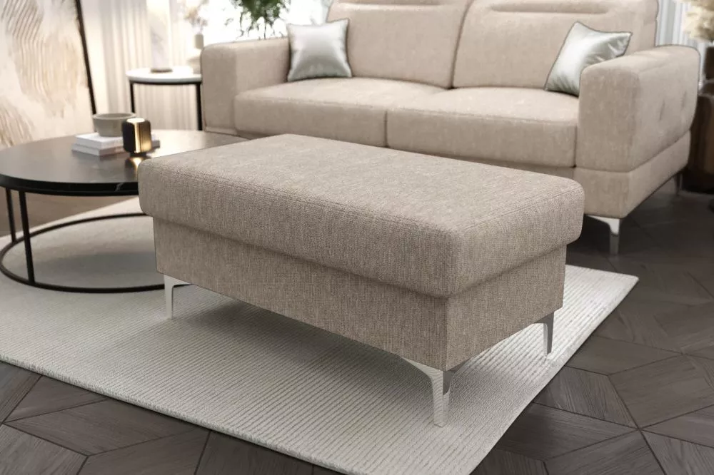 Pufs Malibu P Standard Auduma numurs: Gemma 06, · Bēšs · 100 × 49 × 55 cm