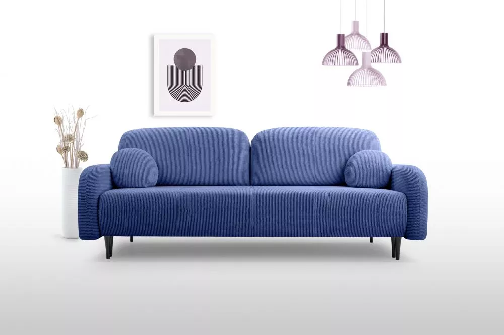 Dīvāns Cloud 3S standard · Zils · 120 × 230 × 95 cm