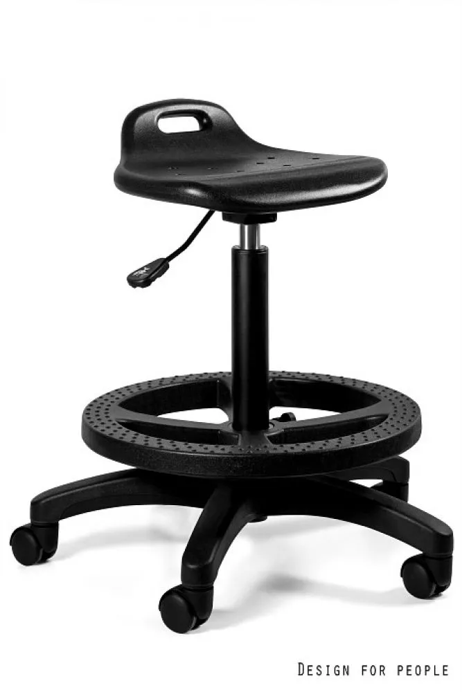 Datorkrēsls Toro U Sēdvietas platums: 35.5 cm, · Melns · 57.5 × 29.5 × 55 cm
