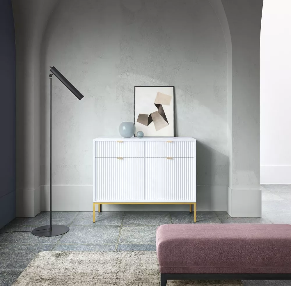Kumode Nova Gold KSZ-104 · Balts · 104 × 39 × 83 cm