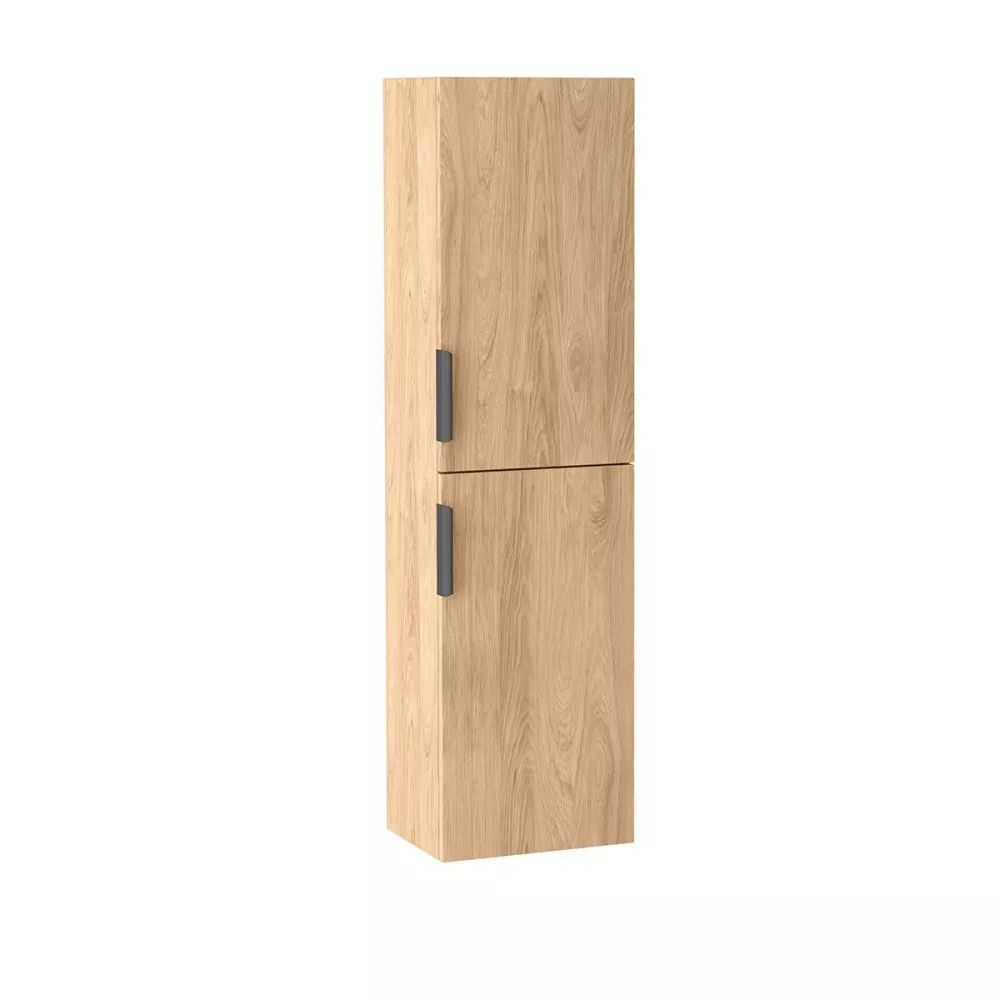 Vannas istabas skapītis Luna 130 · Ozols hikora · 35 × 130 × 25 cm