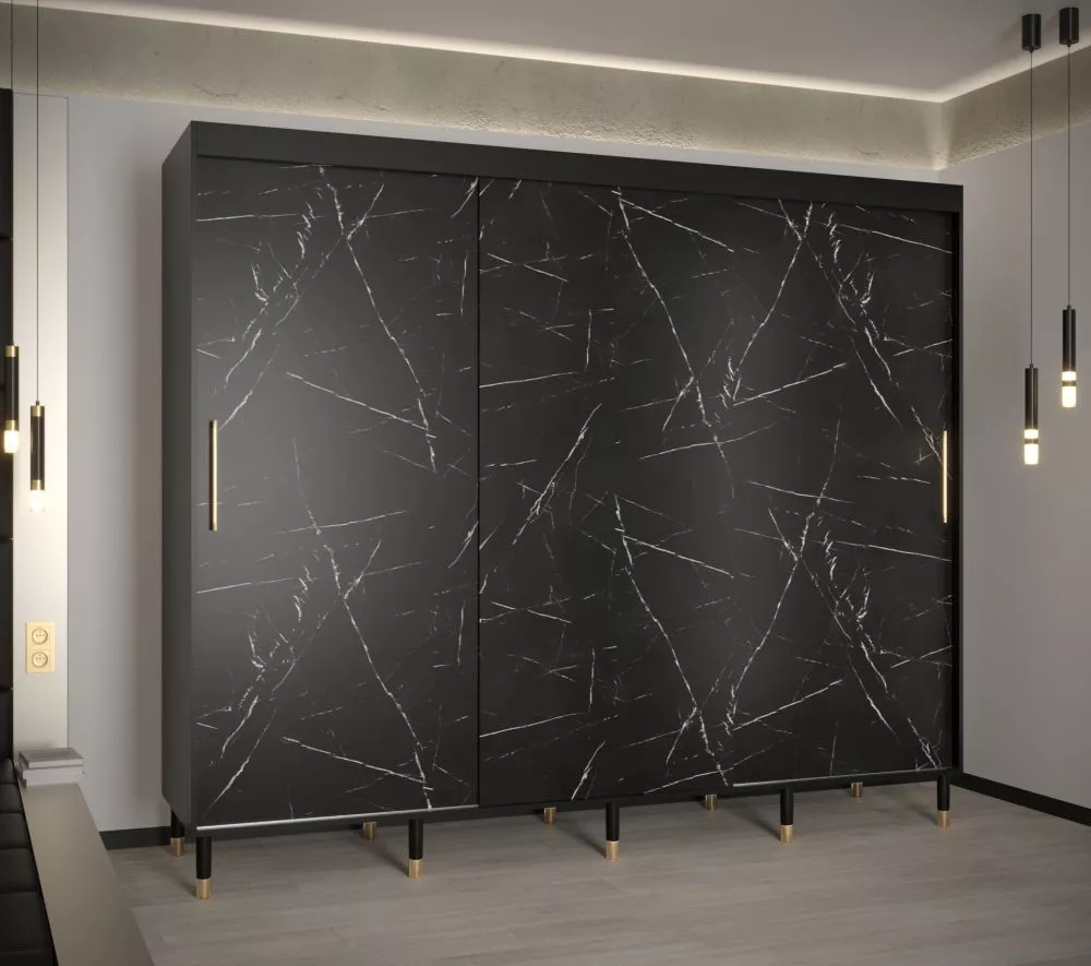 Skapis Calipso Marmur · 250 × 62 × 208 cm