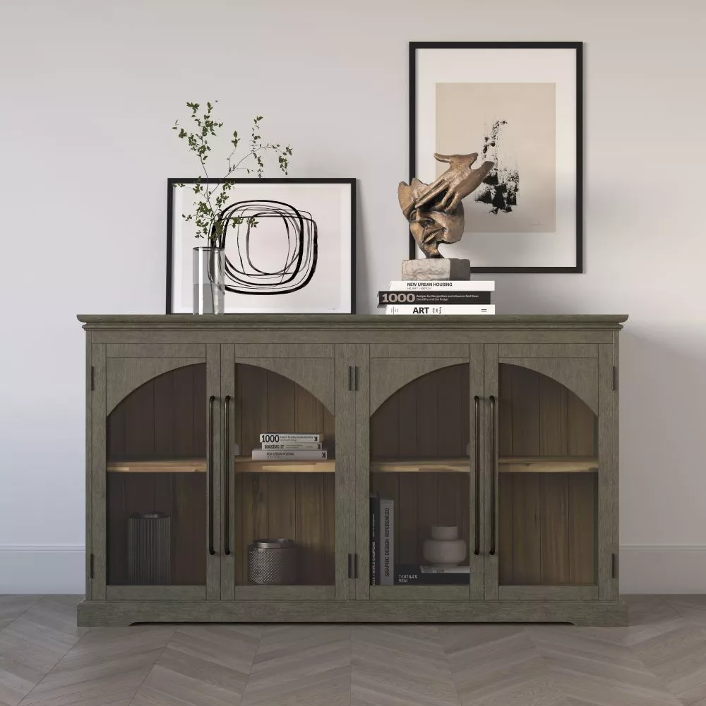 Kumode Avola AV2294-65 · Tumši pelēks · 165 × 43 × 91.5 cm