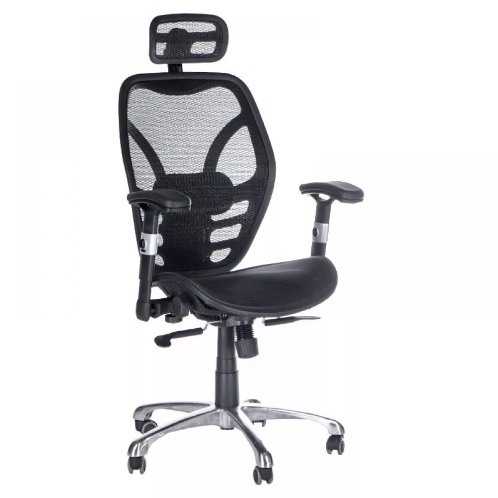 Datorkrēsls BX-4036 · Melns · 65 × 51 × 120 cm