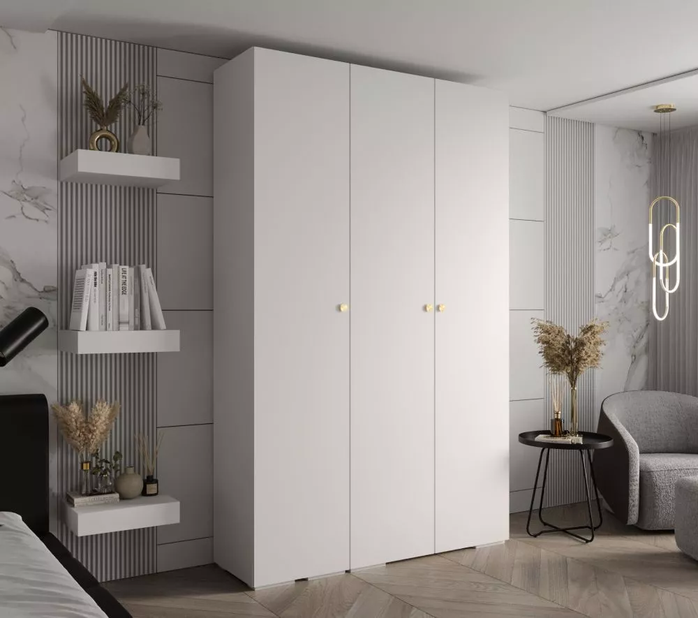 Skapis Inova 2 · Balts · 150 × 47 × 236.7 cm