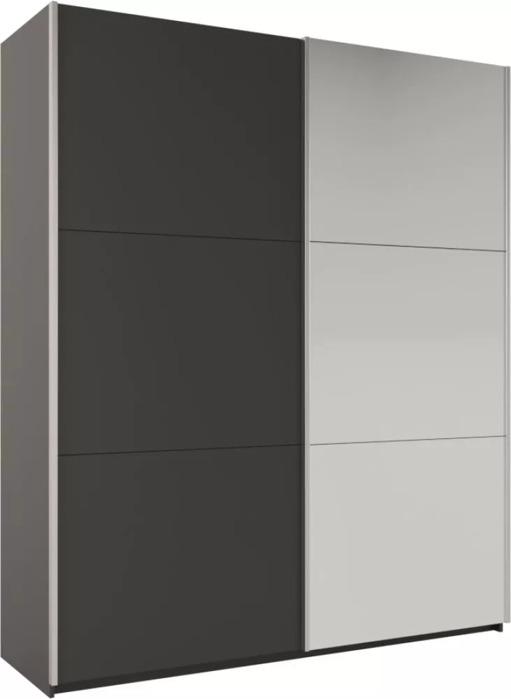 Skapis Rodos Classic · Grafīts · 200 × 65 × 244 cm