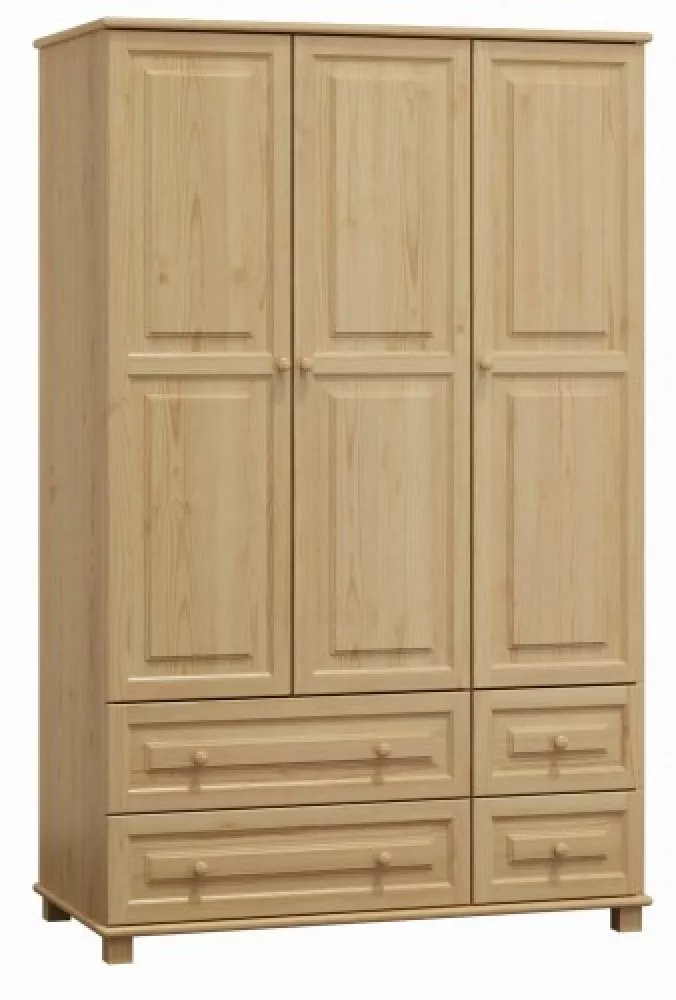 Skapis Martisha 3D3 · Priede · 120 × 60 × 190 cm