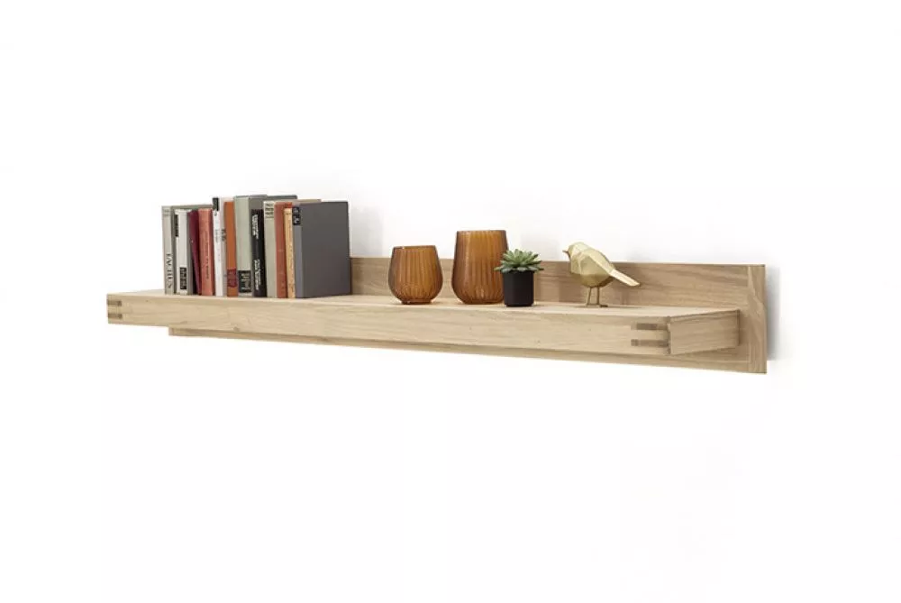 Plaukts Salvador 51 ar LED · Ozols · 180 × 20 × 25 cm
