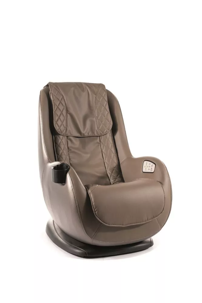 Mīksts krēsls Bugatti Elementu krāsa: brūns, Korpusa krāsa: bēšs, Sēdvietas dziļums: 48 cm, · 68 × 92 × 95 cm