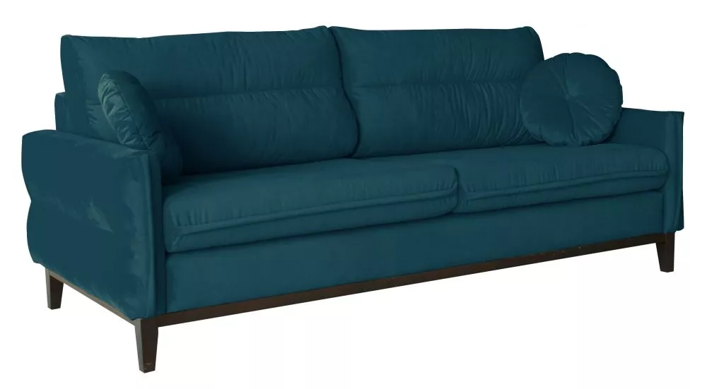 Dīvāns Bellano 2 Standard · Tirkīzs · 94 × 218 × 95 cm